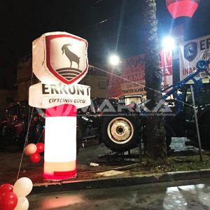 ERKUNT Traktör Reklam Balonu